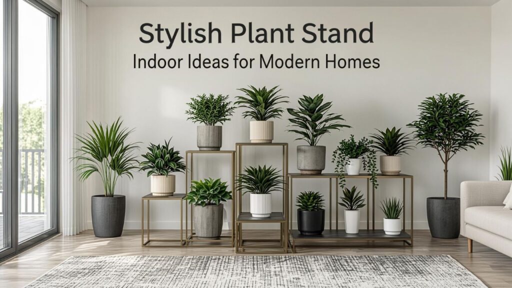 Stylish Plant Stand Indoor Ideas for Modern Homes