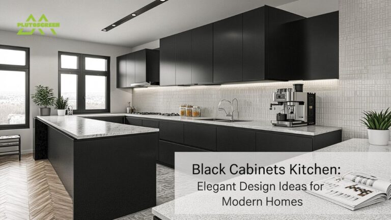 Black Cabinets Kitchen: Elegant Design Ideas for Modern Homes