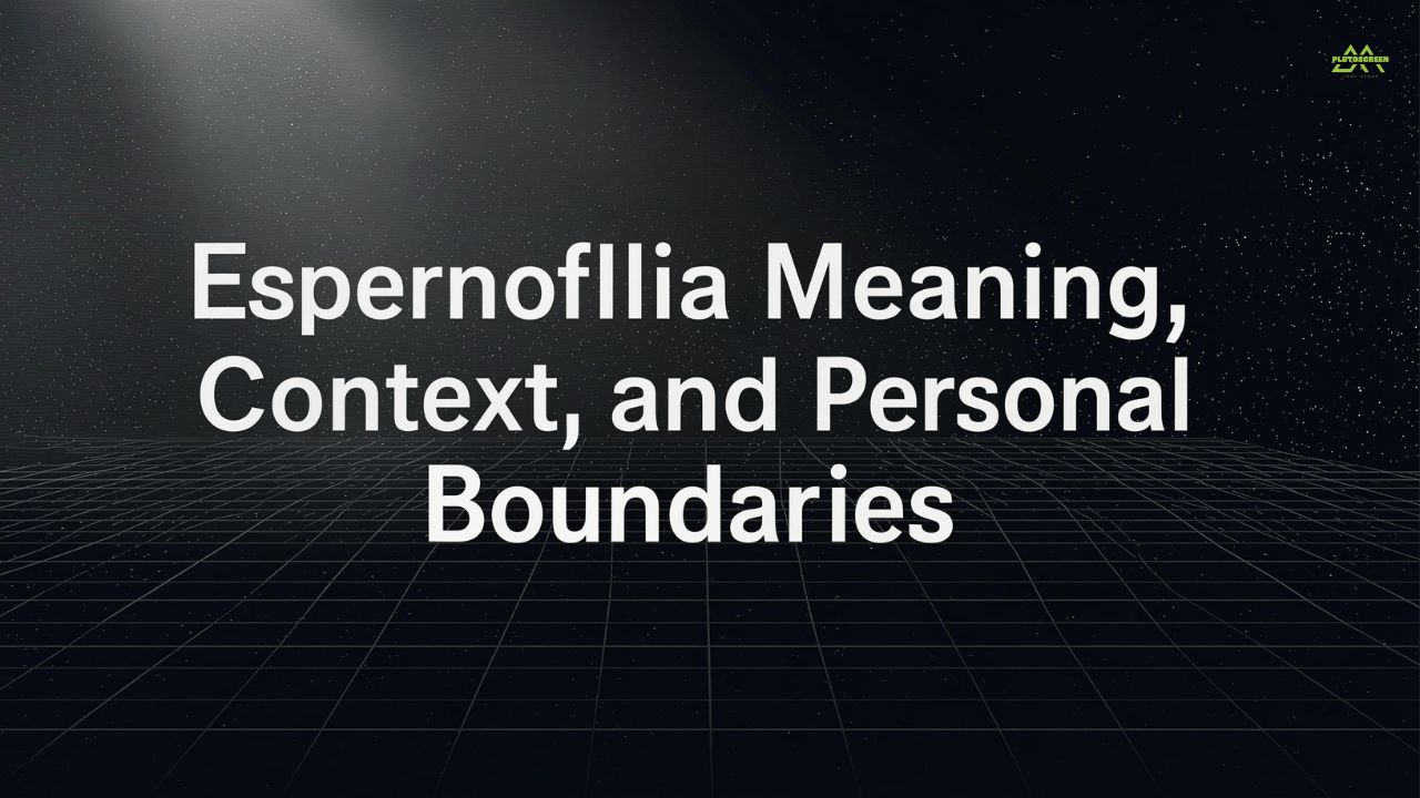 Espernofilia Meaning, Context, and Personal Boundaries
