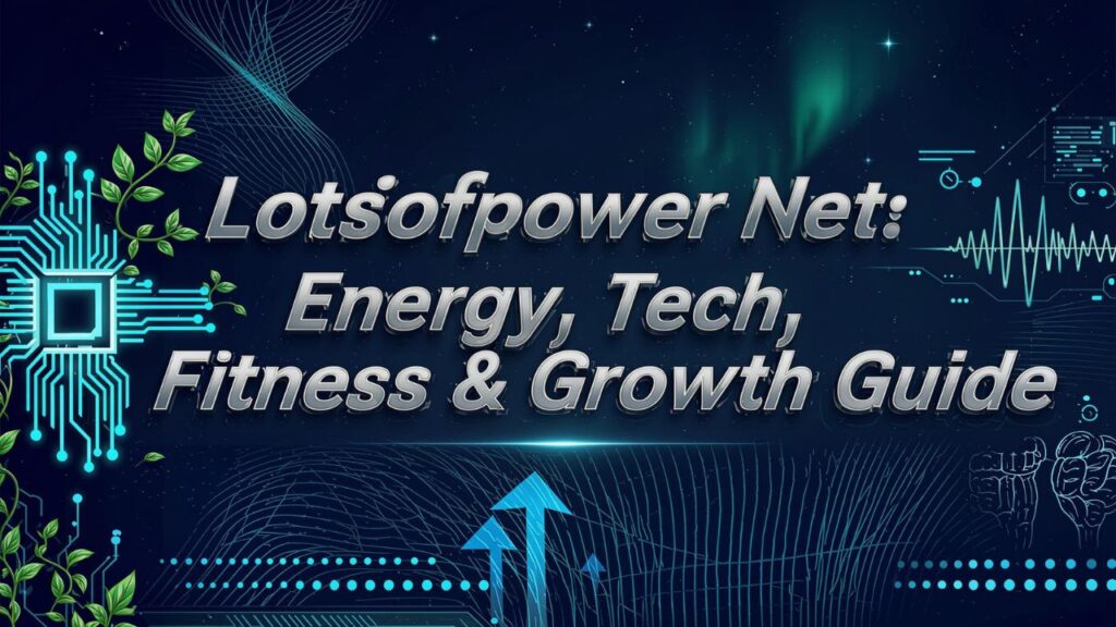 Lotsofpower Net: Energy, Tech, Fitness & Growth Guide