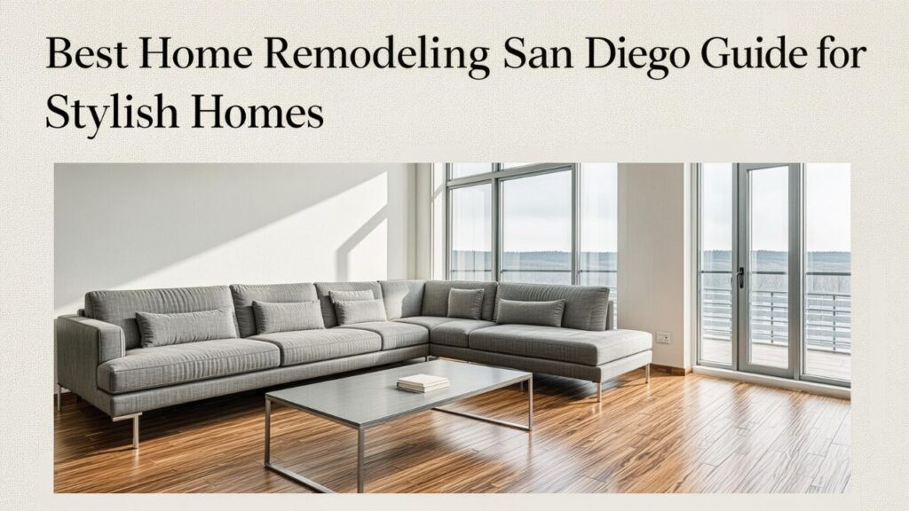 Best Home Remodeling San Diego Guide for Stylish Homes