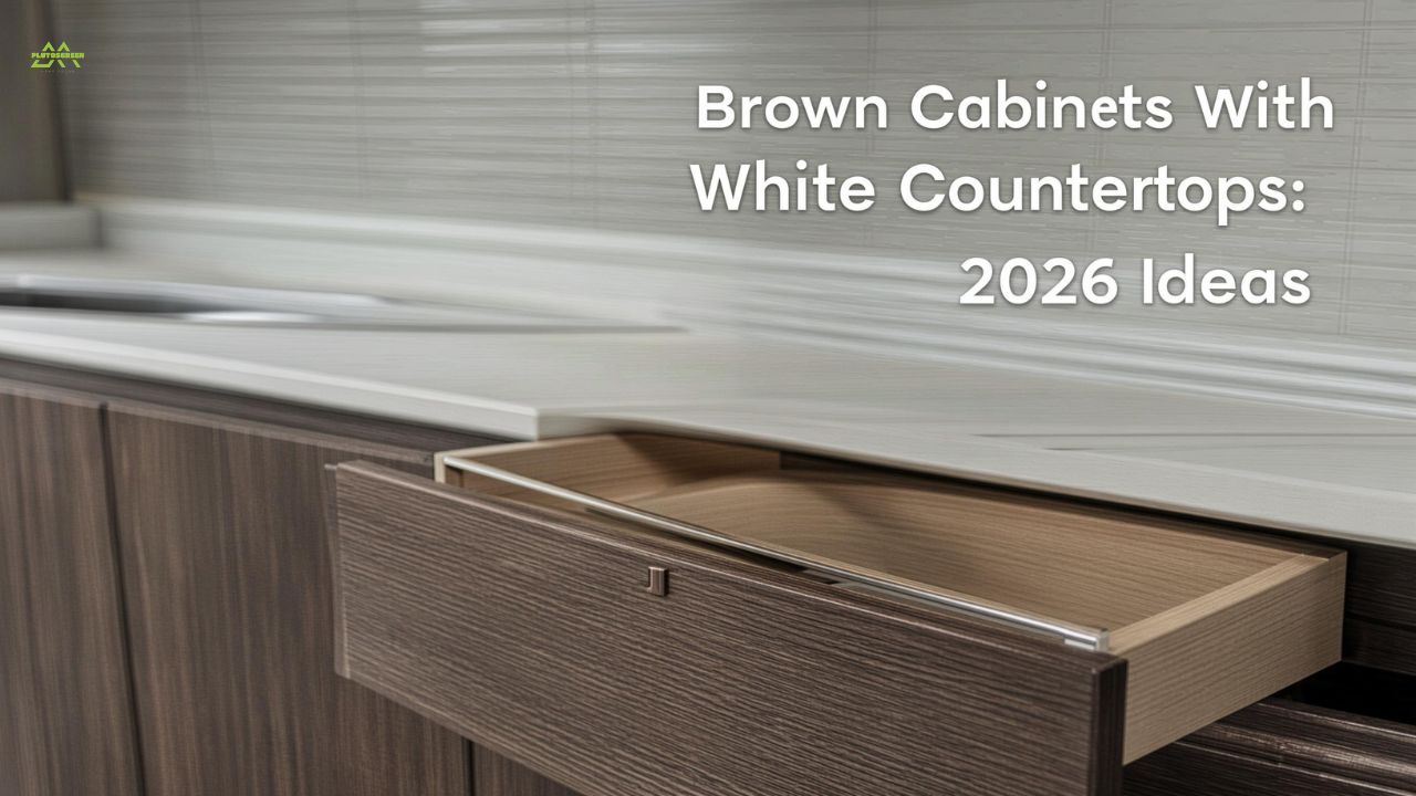 Brown Cabinets With White Countertops: 2026 Ideas