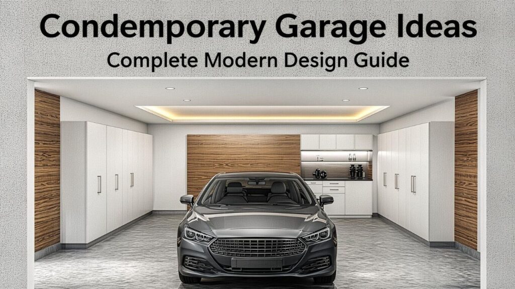 Contemporary Garage Ideas: Complete Modern Design Guide