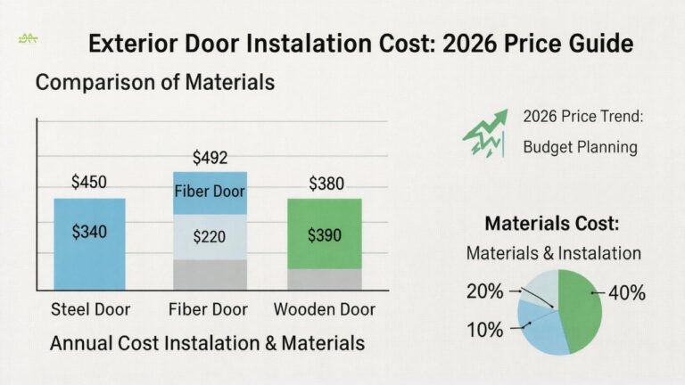 Exterior Door Installation Cost: 2026 Price Guide