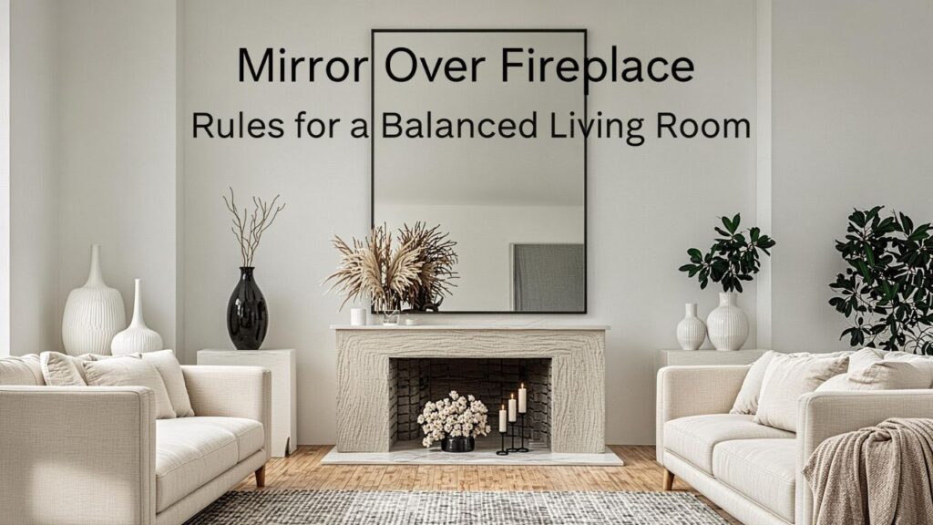 Mirror Over Fireplace Rules for a Balanced Living Room