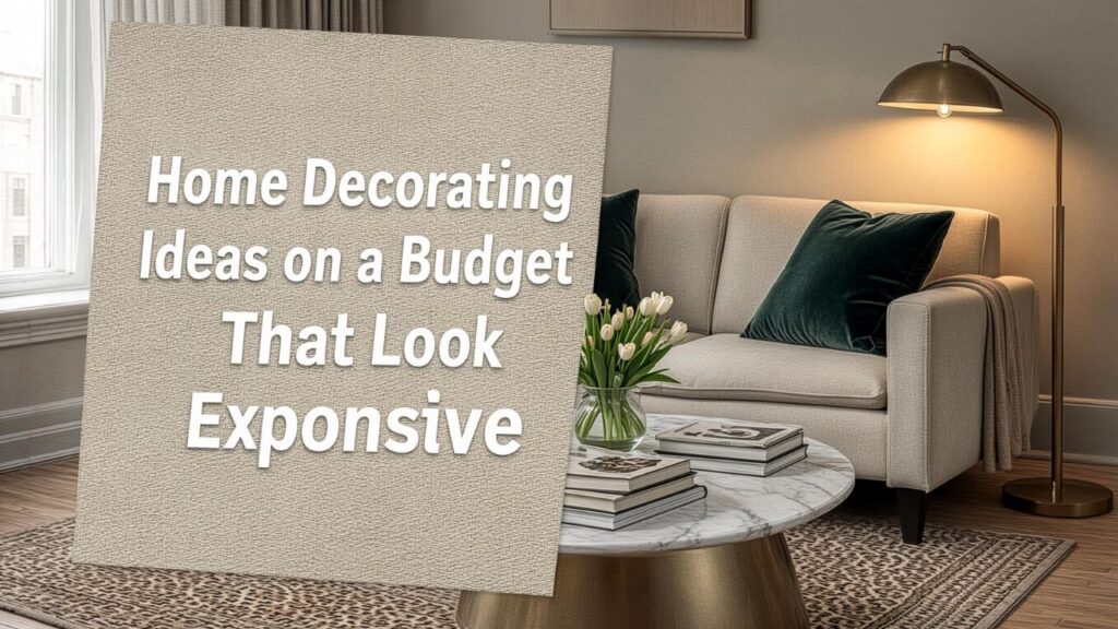 Home Decorating Ideas on a Budget That Look Expensive