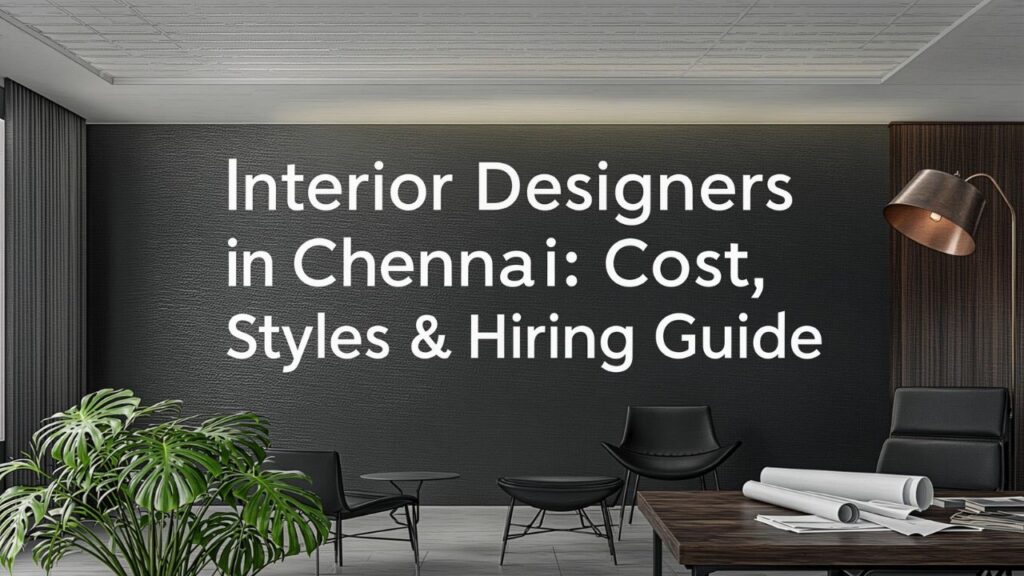 Interior Designers in Chennai: Cost, Styles & Hiring Guide