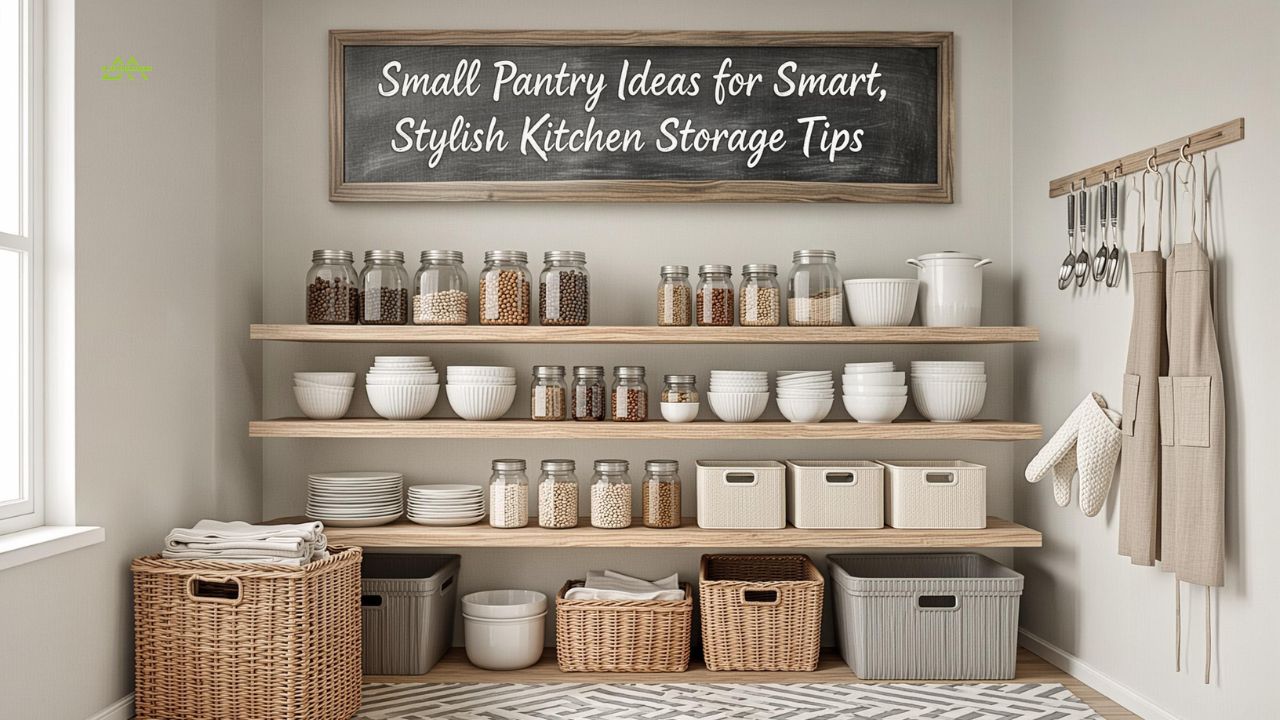 Small Pantry Ideas for Smart, Stylish Kitchen Storage Tips