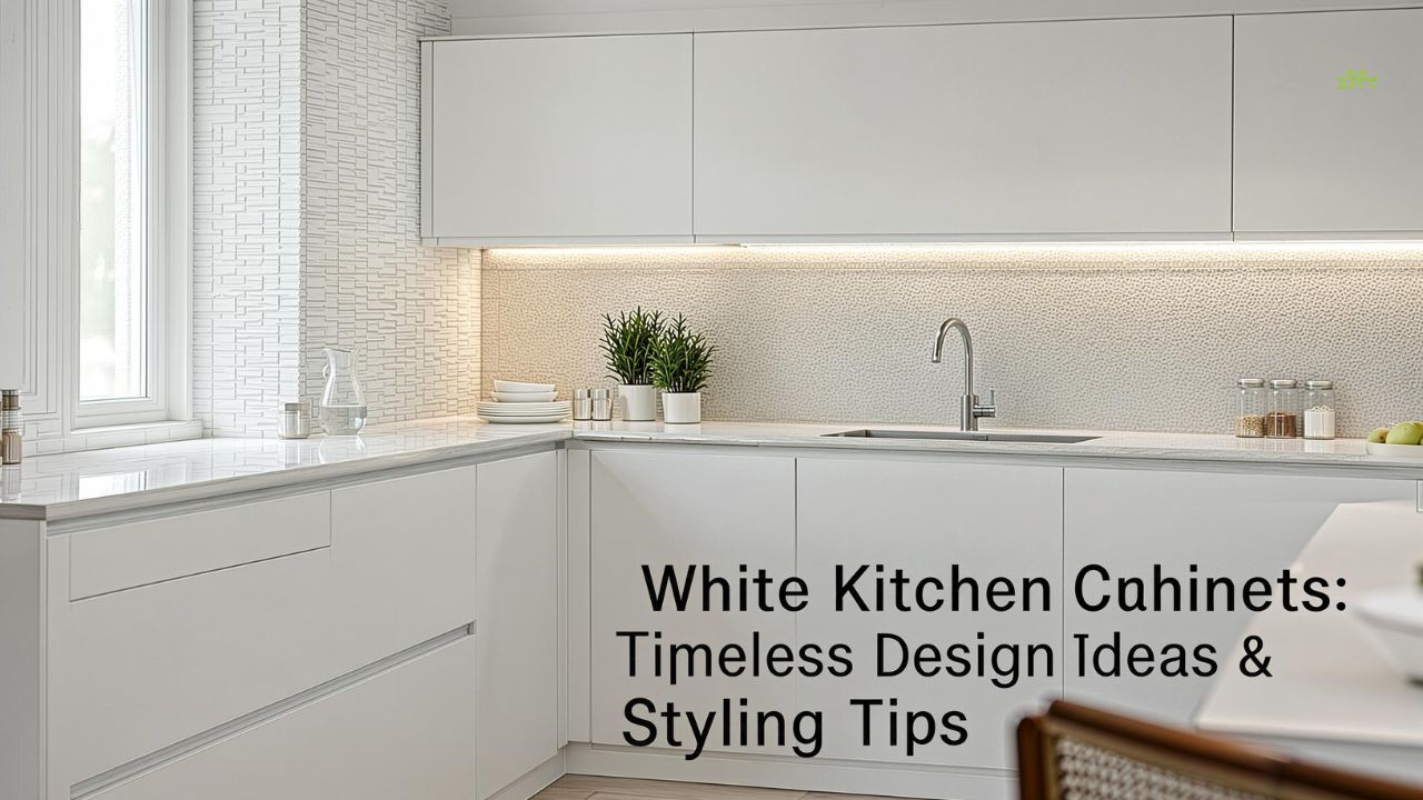 White Kitchen Cabinets: Timeless Design Ideas & Styling Tips