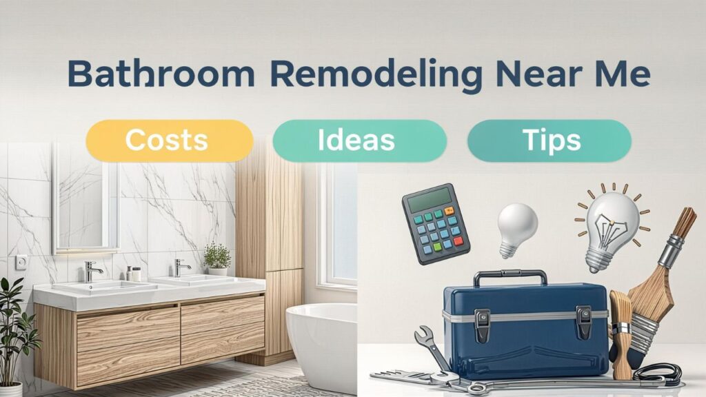 Bathroom Remodeling Near Me: Costs, Ideas & Tips